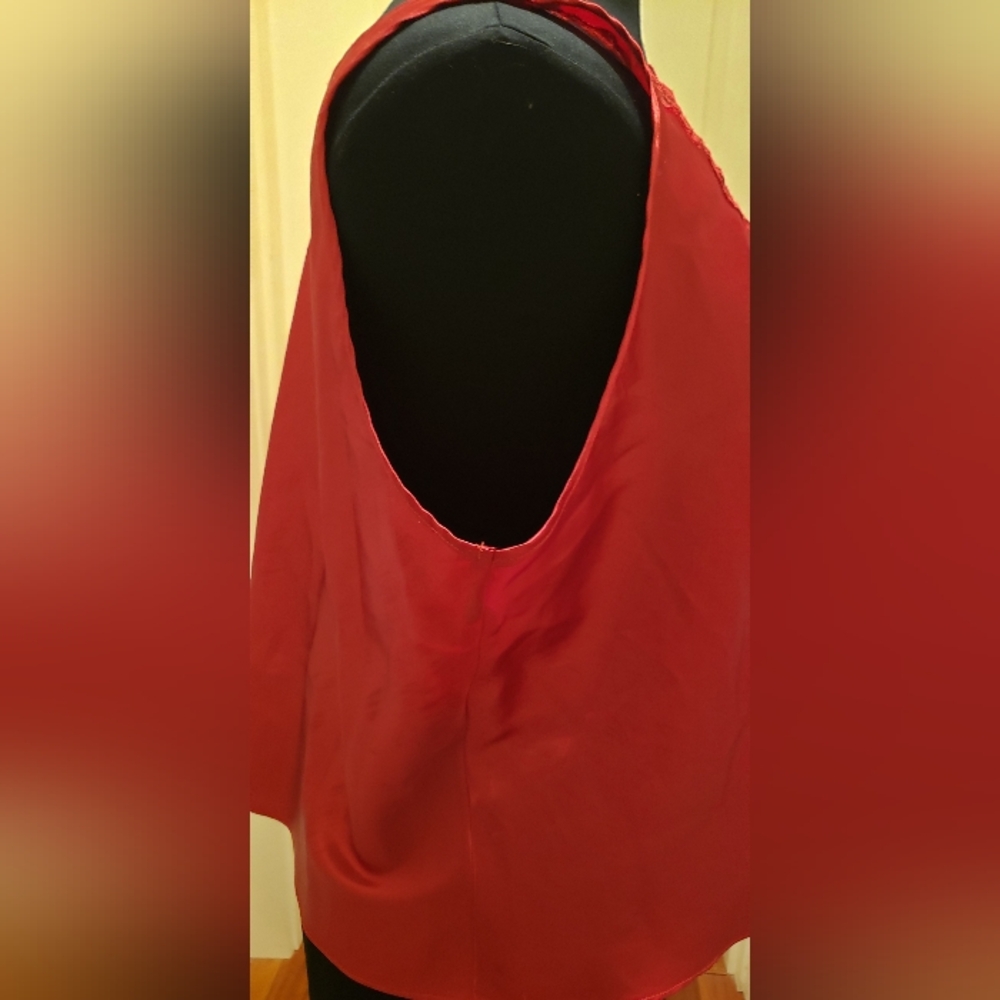 Cato Red Lace-Trimmed Camisole - Picture 4 of 10